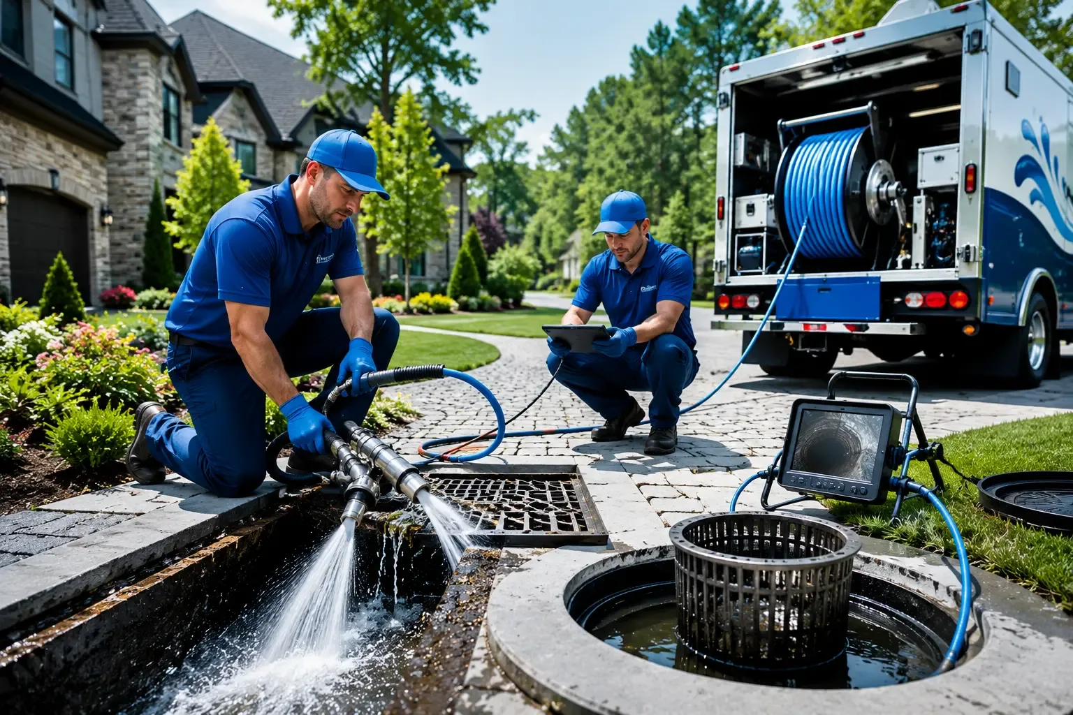 Local outdoor drain cleaning professionals in Woodstock Valley, CT